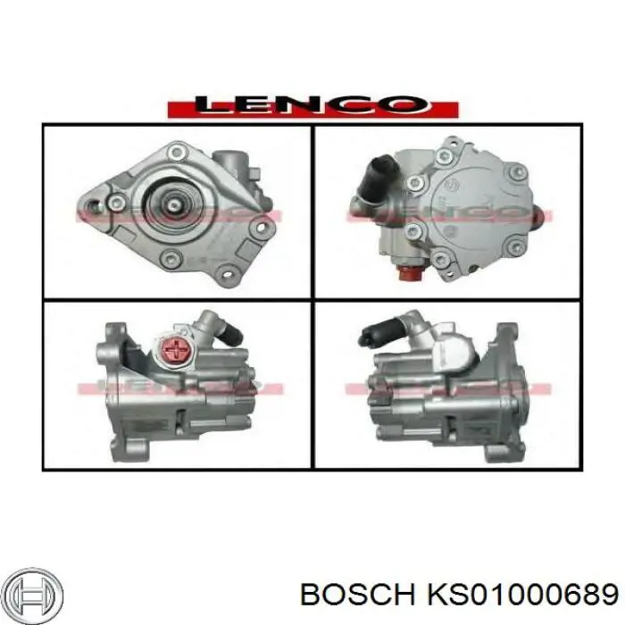 Насос ГУР KS01000689 Bosch