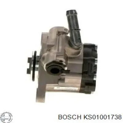 Насос гідропідсилювача керма (ГПК) KS01001738 Bosch