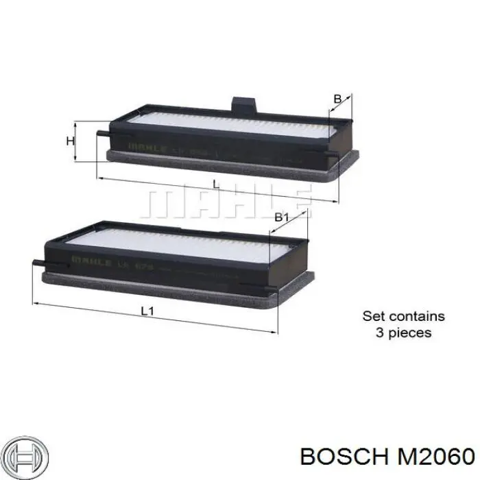 Фільтр салону M2060 Bosch