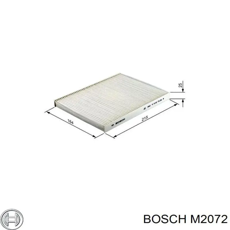 M2072 Bosch фільтр салону