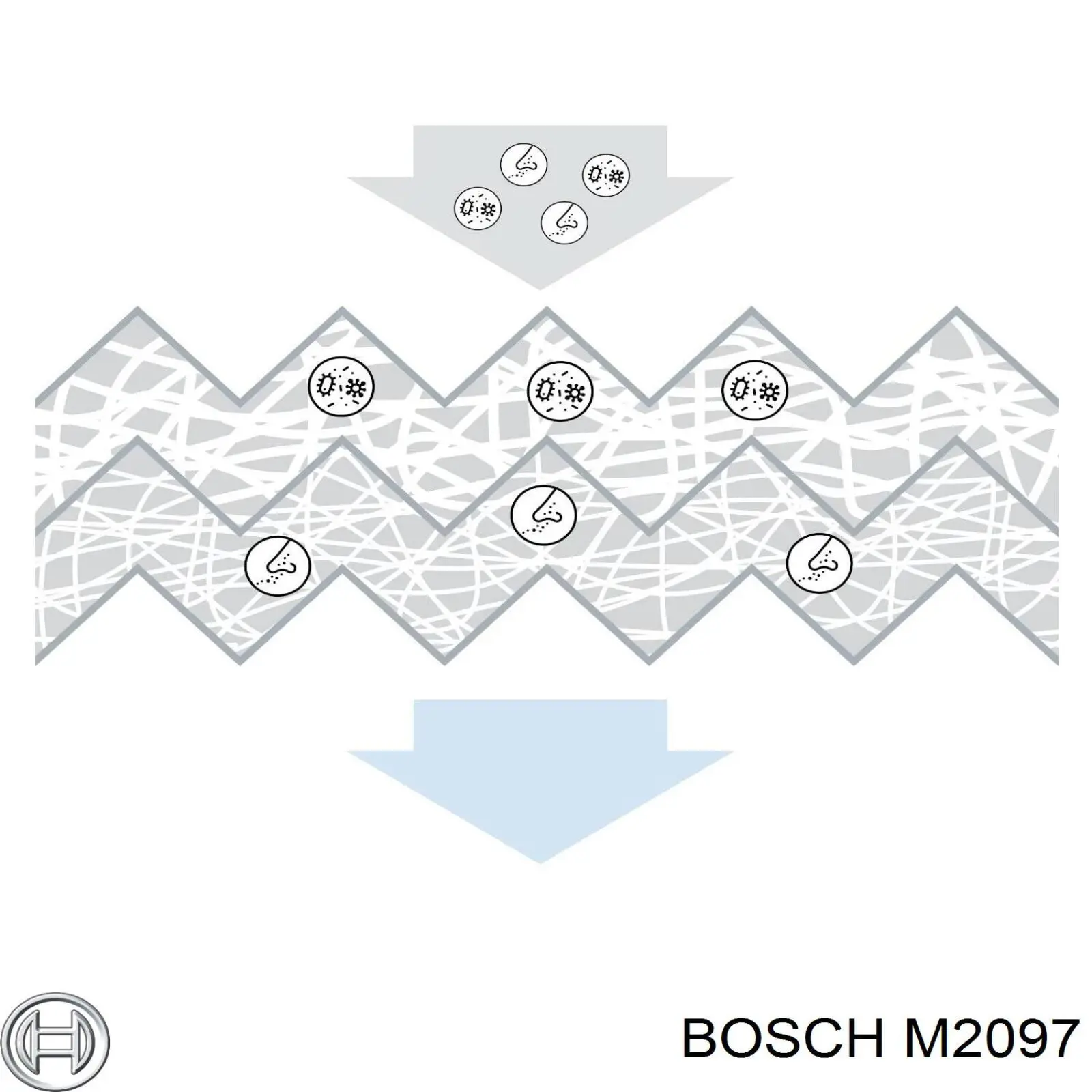 Фільтр салону M2097 Bosch