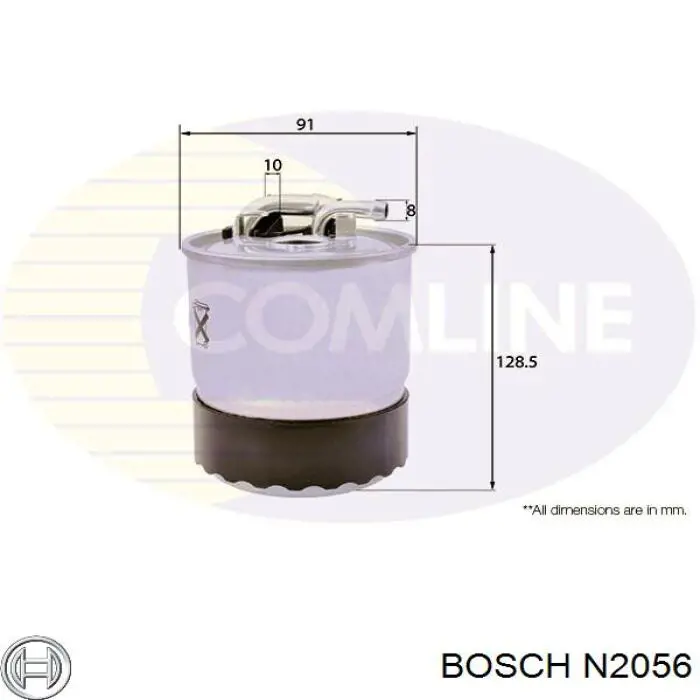 N2056 Bosch Фільтр палива