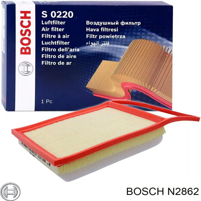 Паливний фільтр N2862 Bosch
