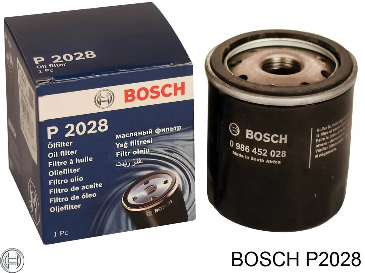 Масляний фільтр P2028 Bosch