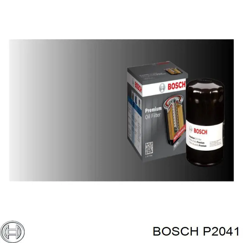P2041 Bosch Фільтр масла