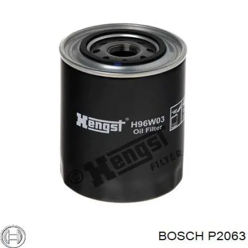 Купити P2063 Bosch Фільтр очищення масла відцентровий