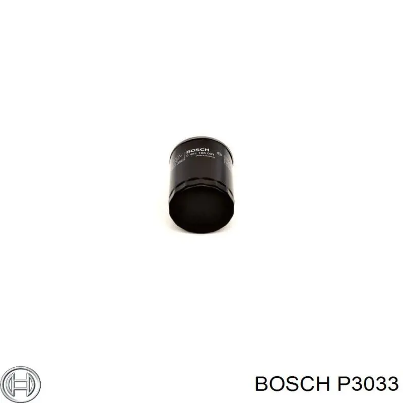Масляний фільтр двигуна Bosch P3033 ціна, від 5.37 USD