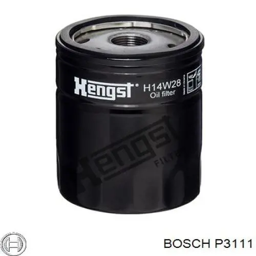 Купити P3111 Bosch Фільтр очищення масла відцентровий