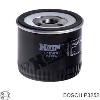 P3252 Bosch Фільтр масла