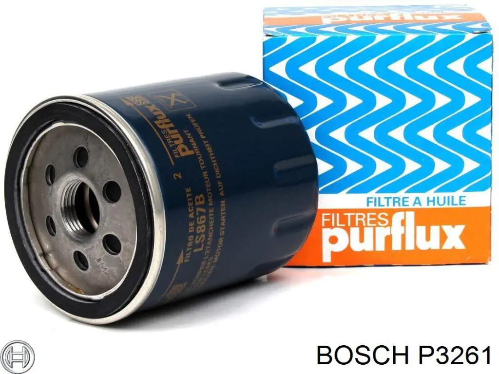 Масляний фільтр двигуна Bosch P3261 ціна, від 6.29 USD