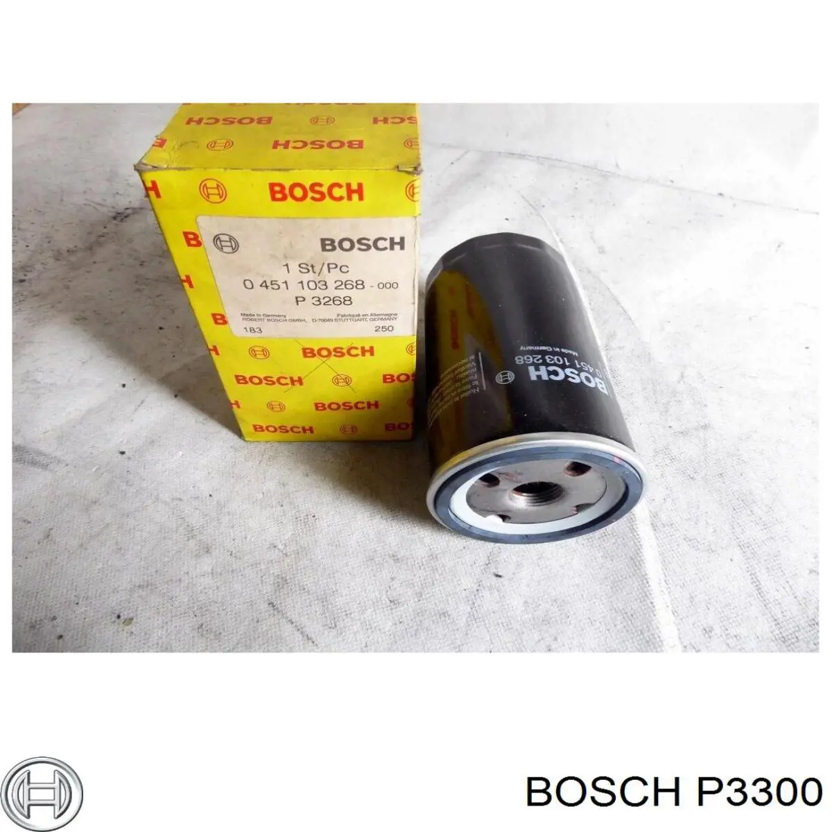 Масляний фільтр двигуна Bosch P3300 ціна, від 3.66 USD