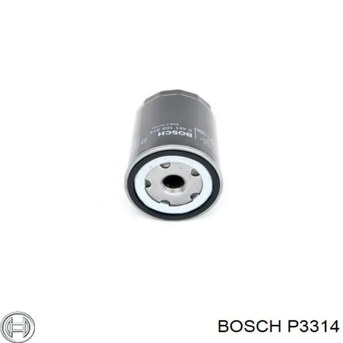 Масляний фільтр P3314 Bosch