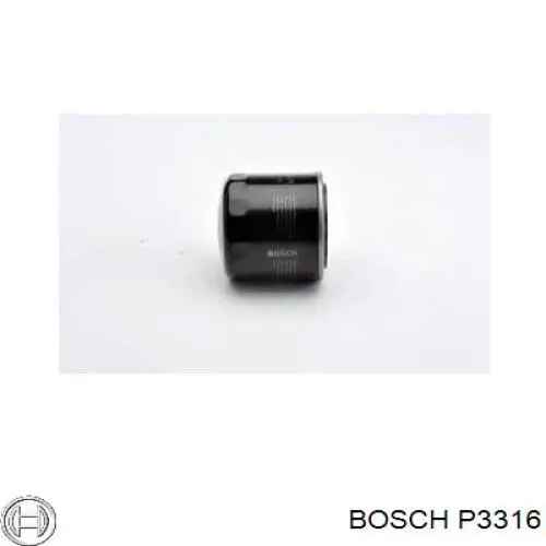 Фільтр масляний P3316 Bosch