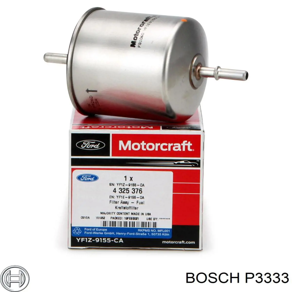 Фільтр масляний Bosch P3333