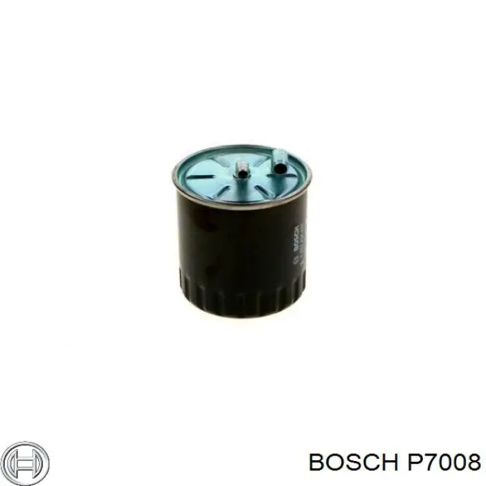 Купити P7008 Bosch Фільтр очищення масла відцентровий
