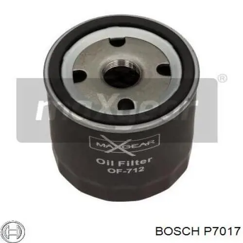 Масляний фільтр двигуна Bosch P7017 ціна, від 6.62 USD