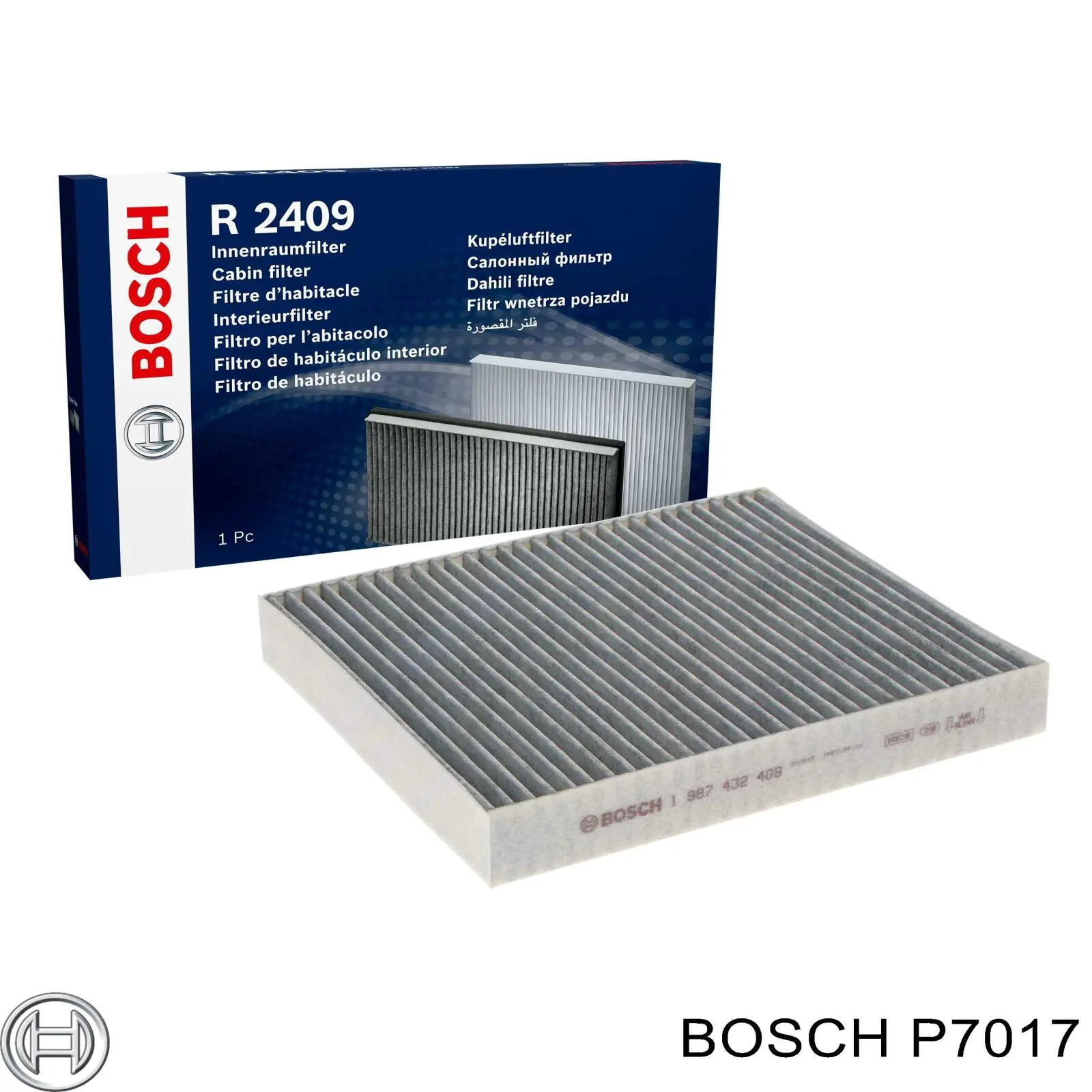 P7017 Bosch Фільтр масла