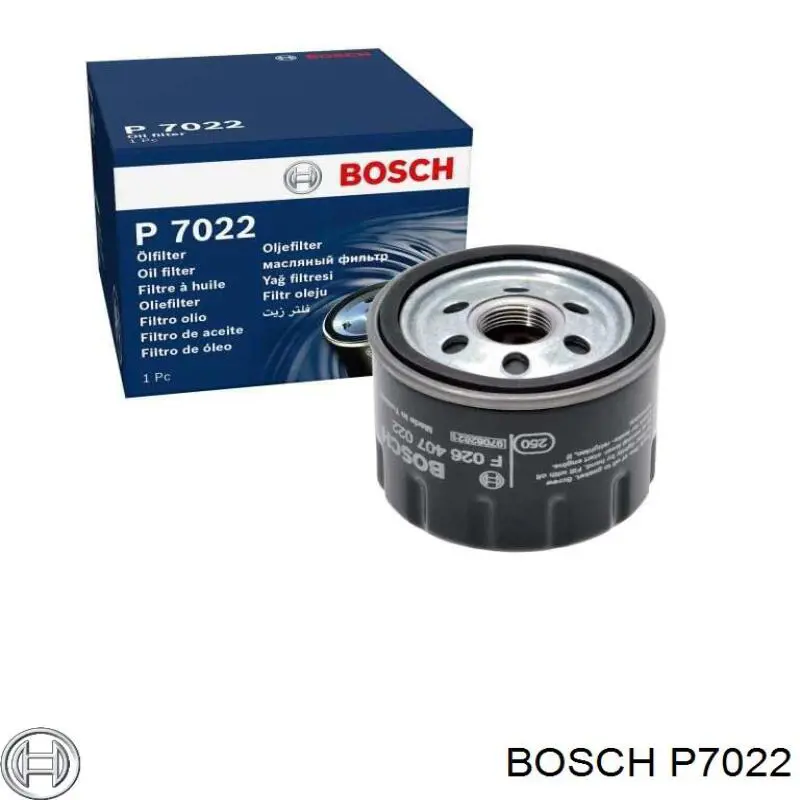 P7022 Bosch Фільтр масла