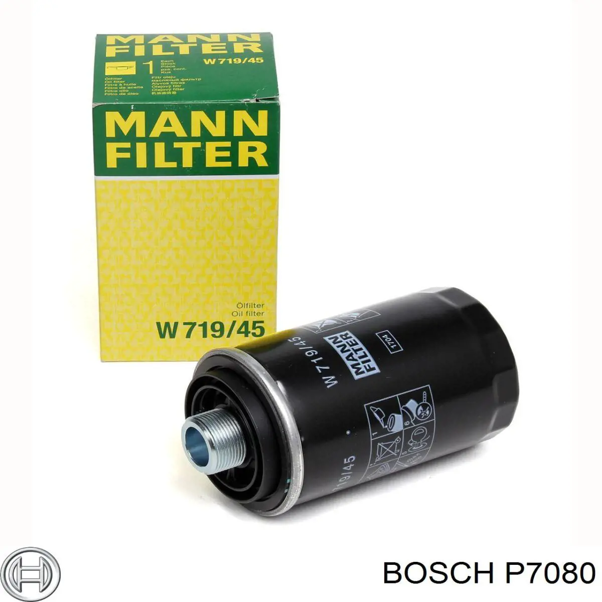 Фільтр масляний Bosch P7080