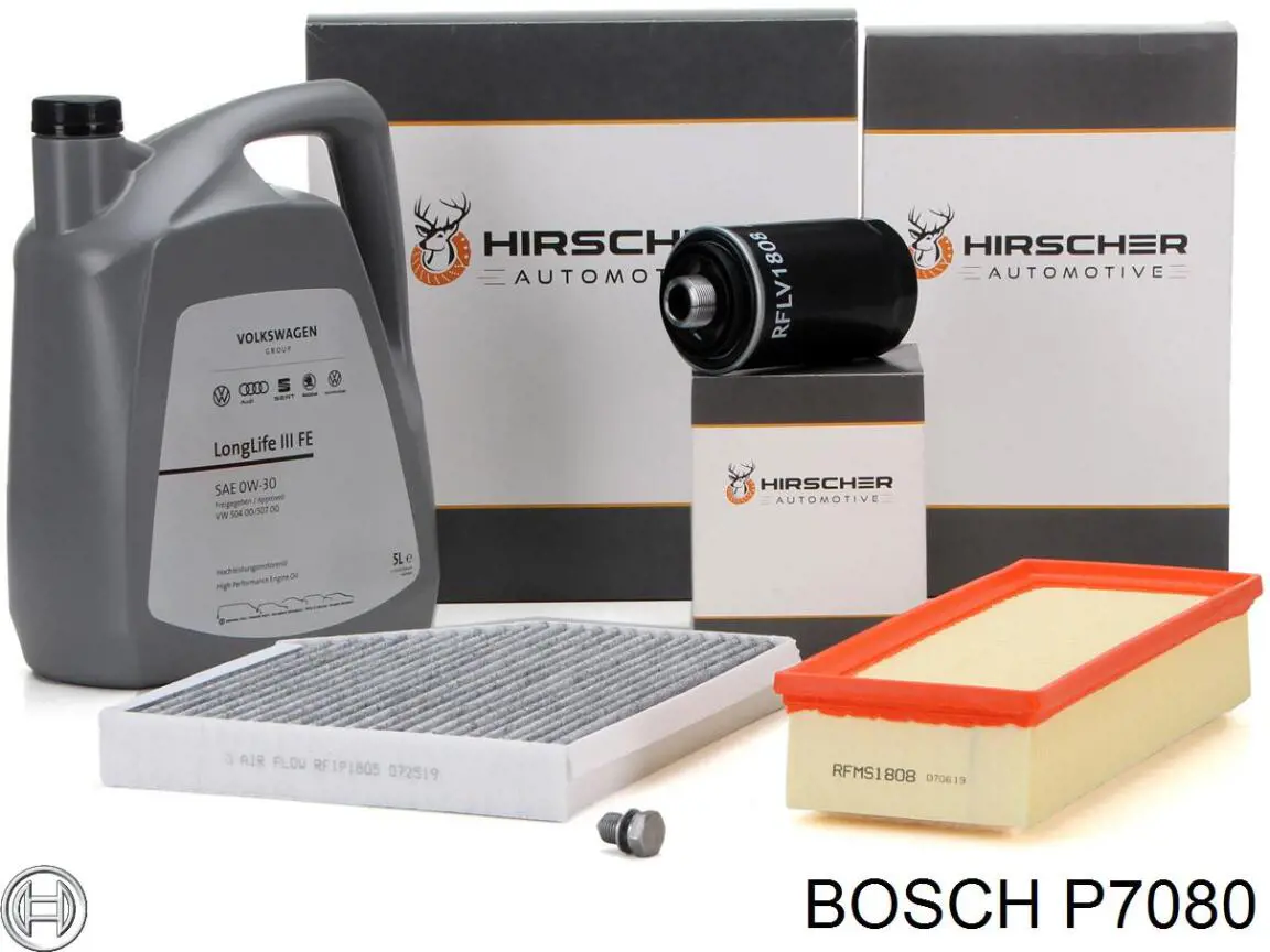 Масляний фільтр P7080 Bosch