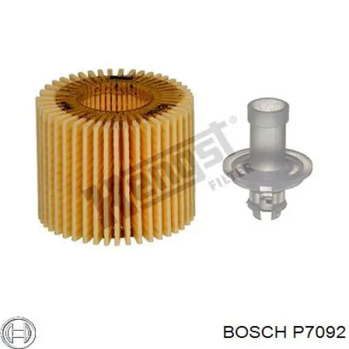 P7092 Bosch Фільтр масла