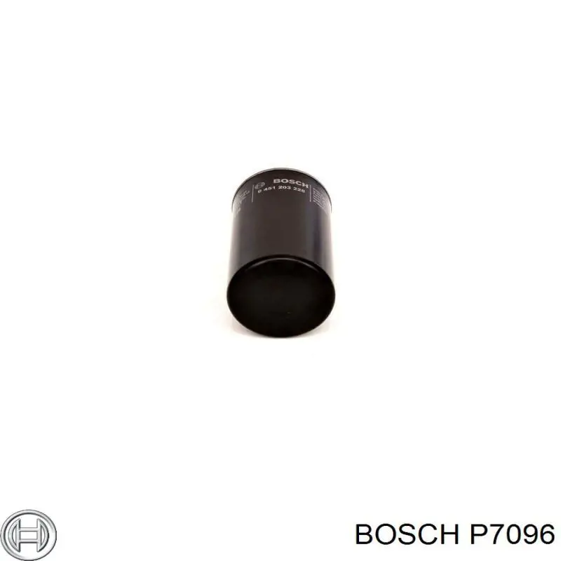 P7096 Bosch Фільтр масла