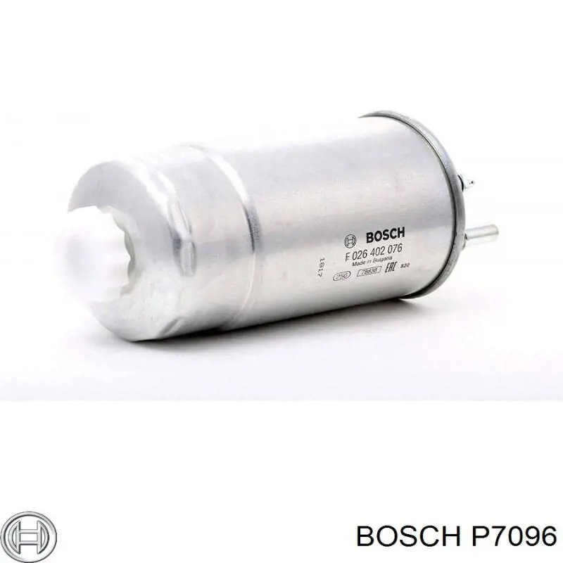 Масляний фільтр двигуна Bosch P7096 ціна, від 6.90 USD