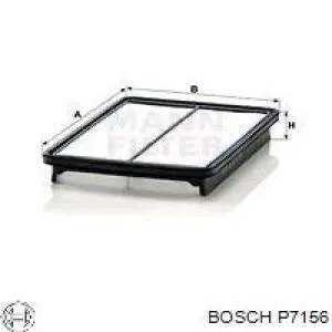 Масляний фільтр двигуна Bosch P7156 ціна, від 8.20 USD