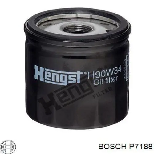 P7188 Bosch Фільтр масла