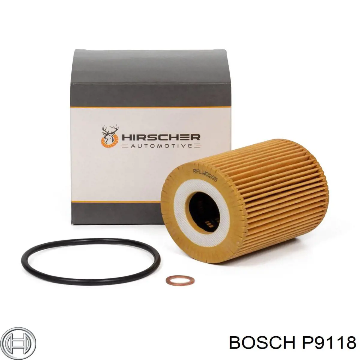 P9118 Bosch Фільтр масла