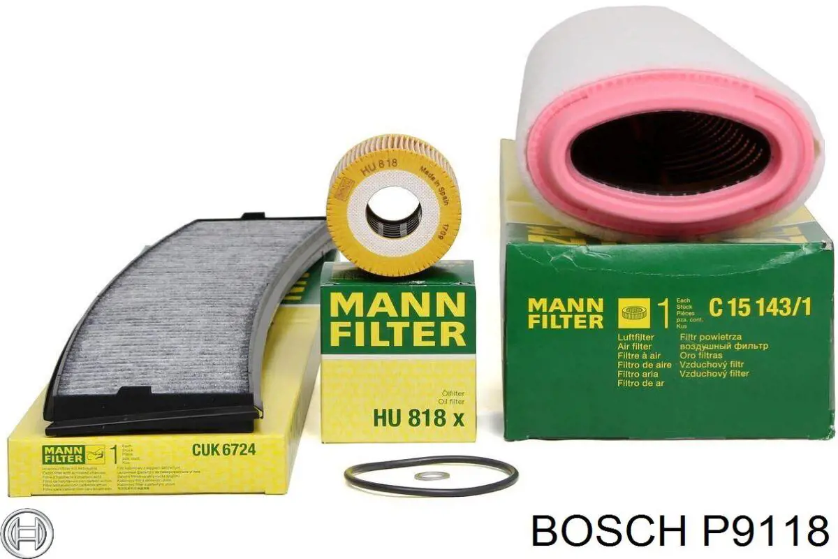 P9118 Bosch Фільтр масла