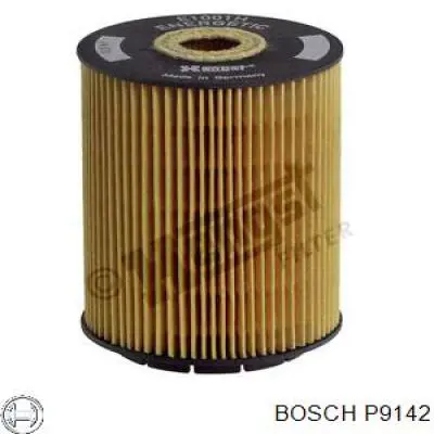 Масляний фільтр двигуна Bosch P9142 ціна, від 6.26 USD