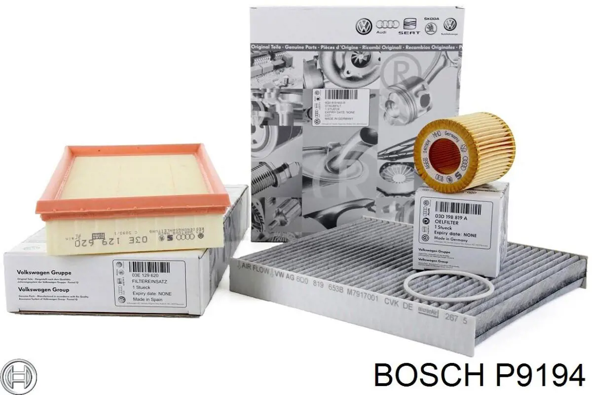 Купити P9194 Bosch Фільтр очищення масла відцентровий