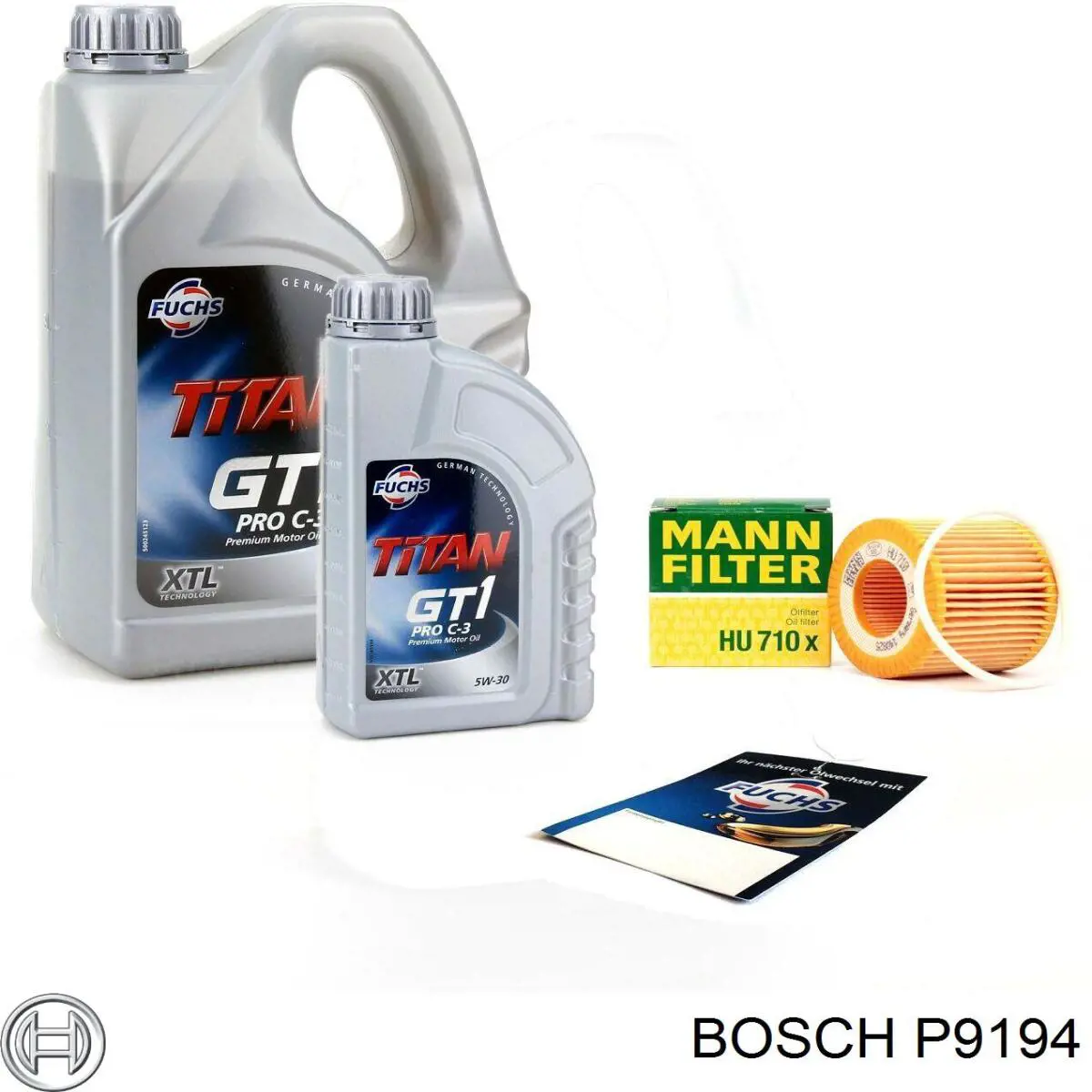 Масляний фільтр P9194 Bosch