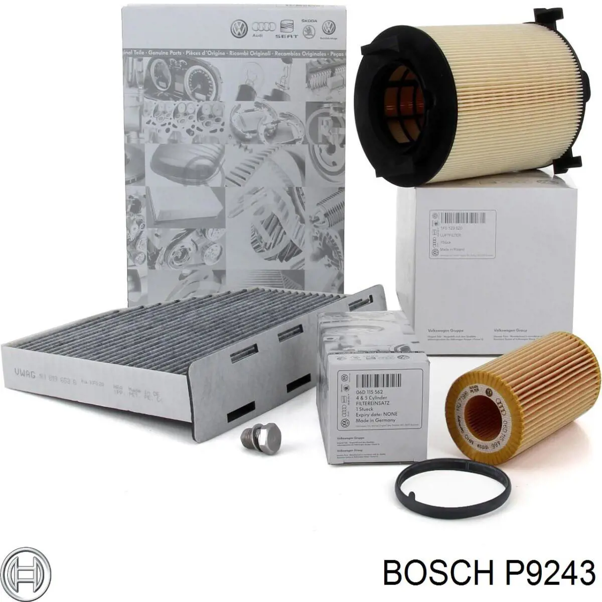 Купити P9243 Bosch Фільтр очищення масла відцентровий