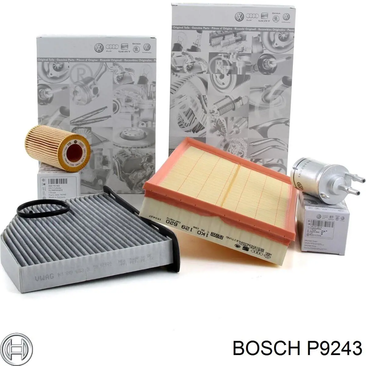 Масляний фільтр P9243 Bosch