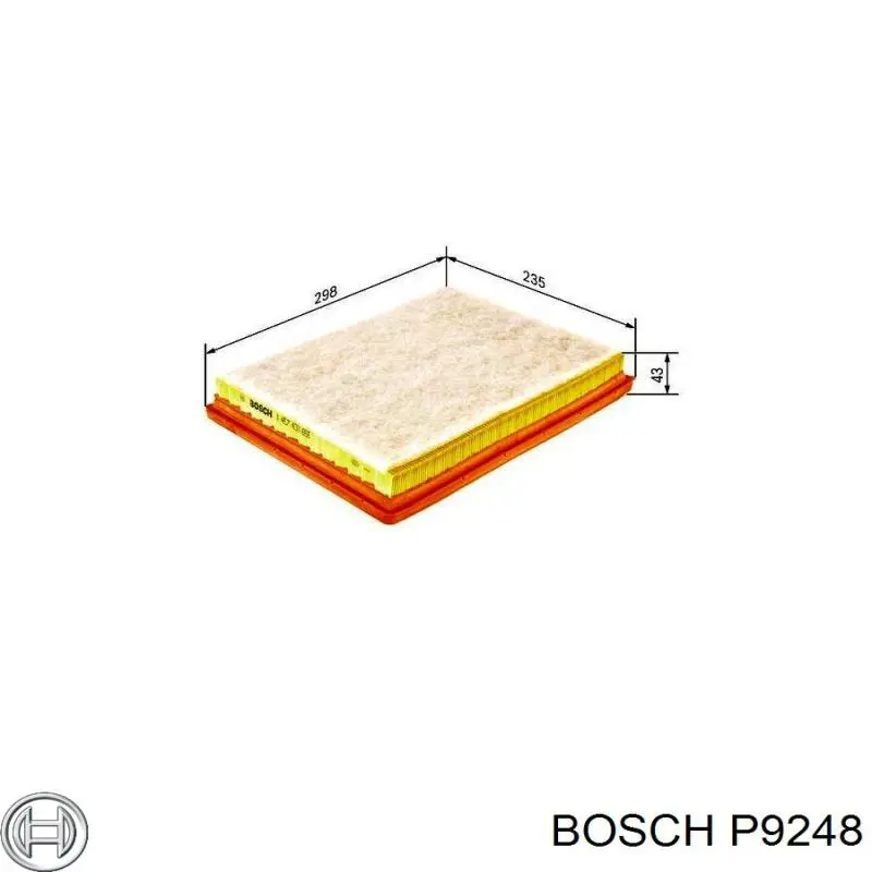 Купити P9248 Bosch Фільтр очищення масла відцентровий