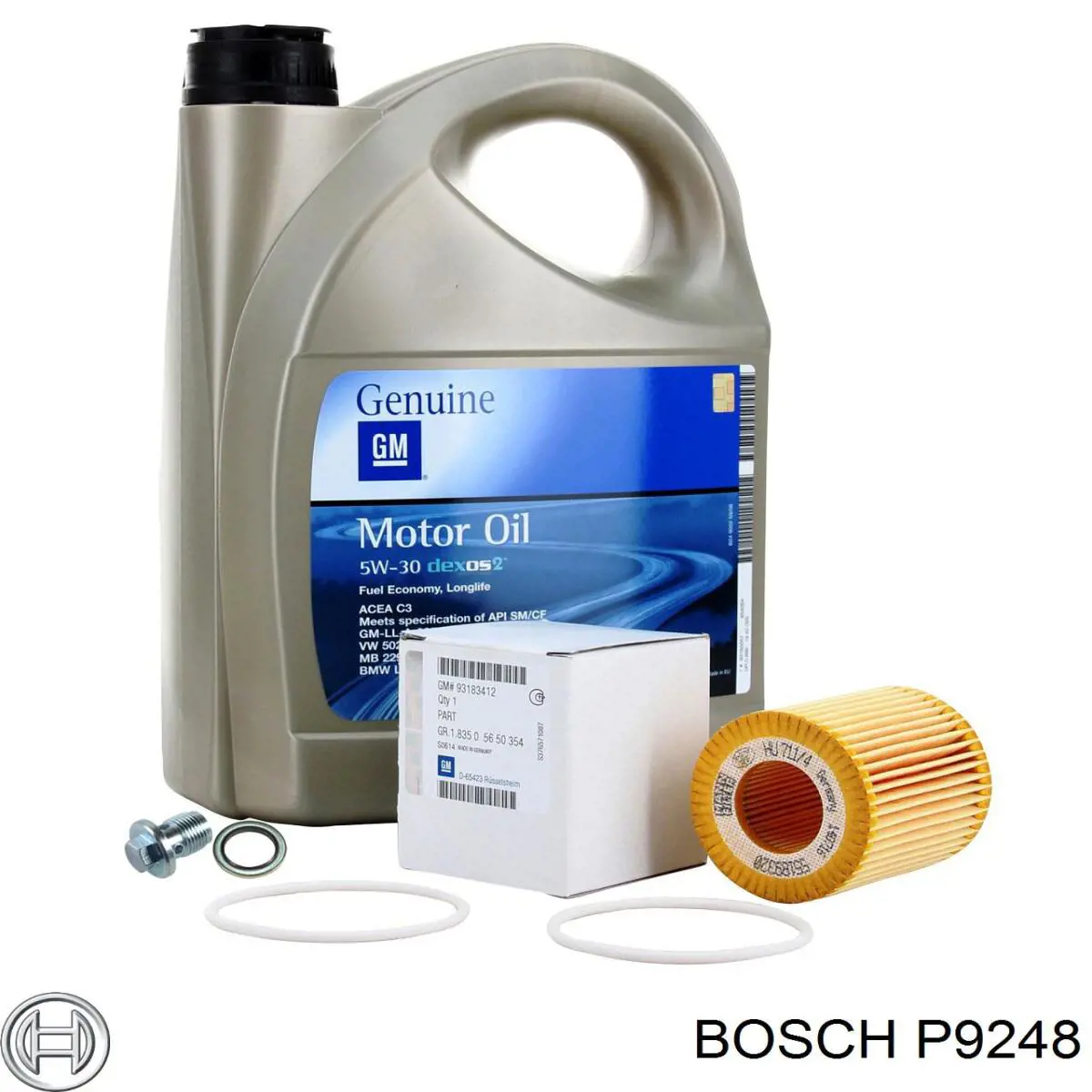 Фільтр масляний Bosch P9248