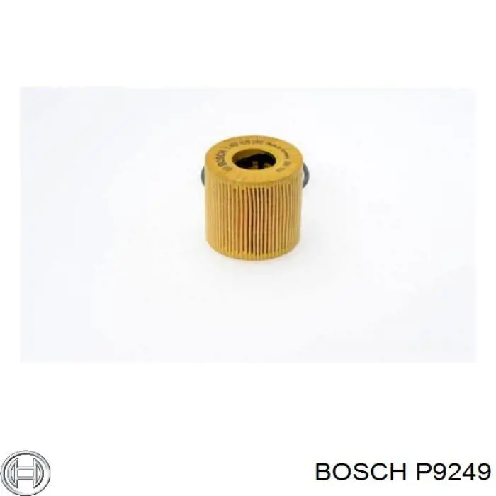 Масляний фільтр двигуна Bosch P9249 ціна, від 7.27 USD