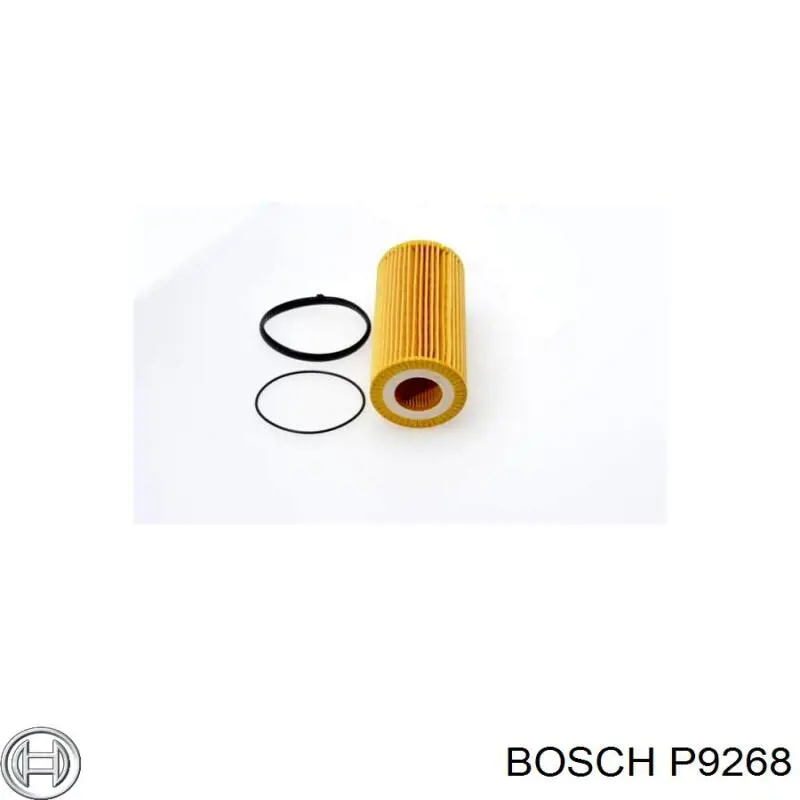 P9268 Bosch фільтр масляний