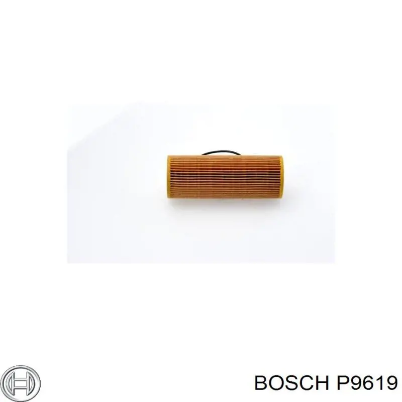 Масляний фільтр двигуна Bosch P9619 ціна, від 4.38 USD