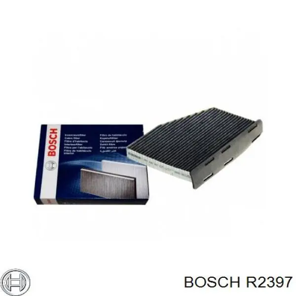 Фільтр повітряний обігрівача Bosch R2397 ціна, від 10.48 USD