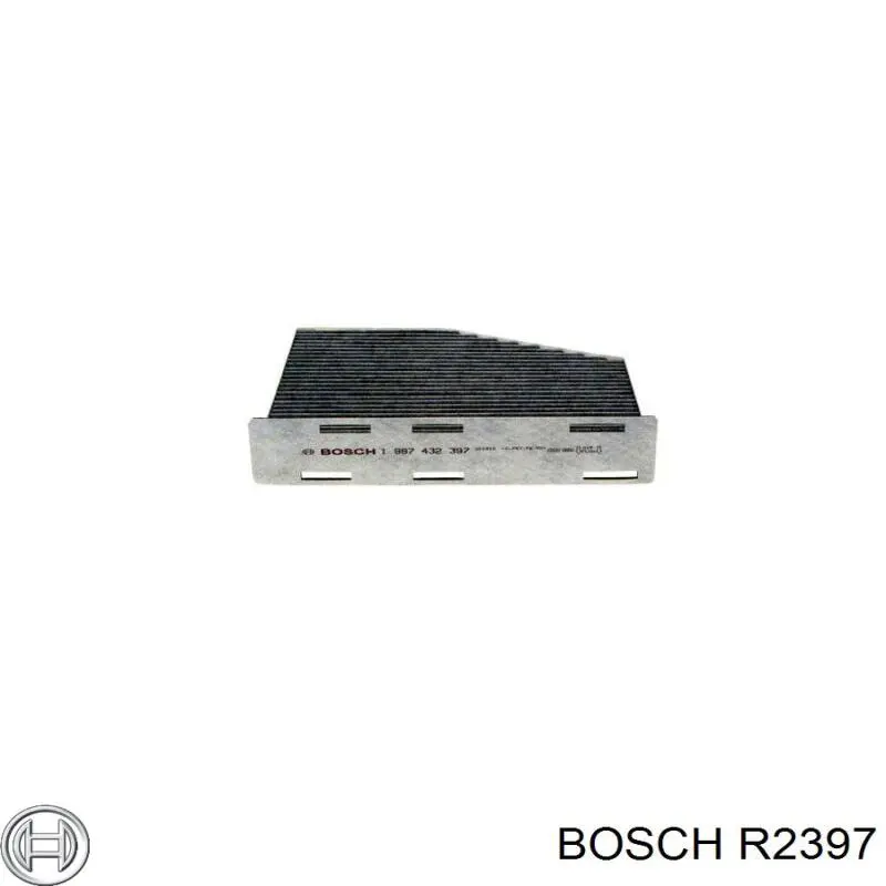 Купити R2397 Bosch Фільтр салону вугільний