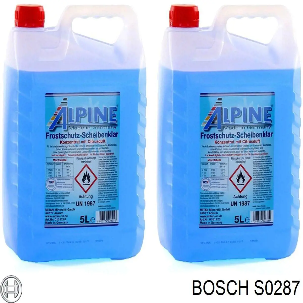 Купити S0287 Bosch Автомобільний фільтр повітря
