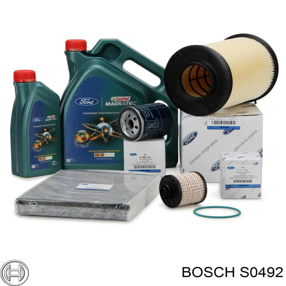 Елемент повітряного фільтра Bosch S0492 ціна, від 11.44 USD