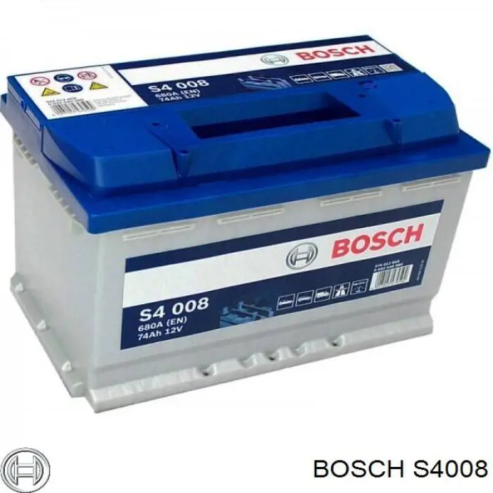 S4008 Bosch Аккумуляторная батарея акб