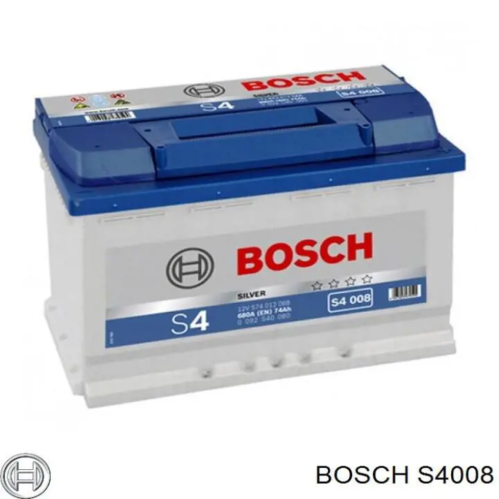 Купити S4008 Bosch Автомобільна батарея