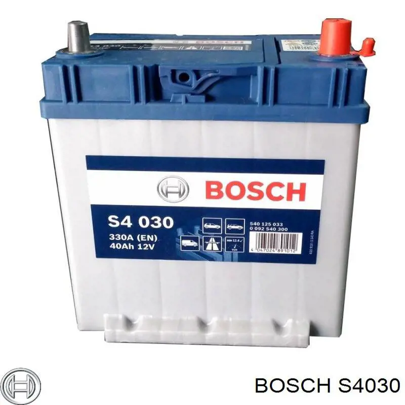 S4030 Bosch Авто акумулятор
