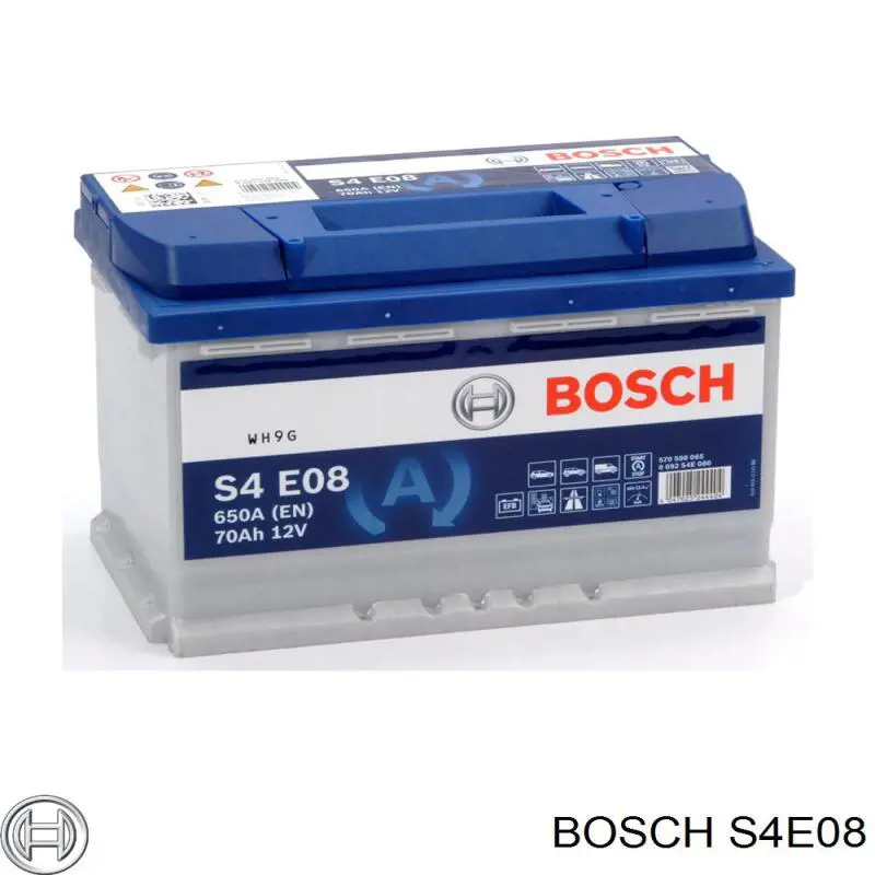 Батарея акумуляторна Bosch S4E08 ціна, від 159.05 USD