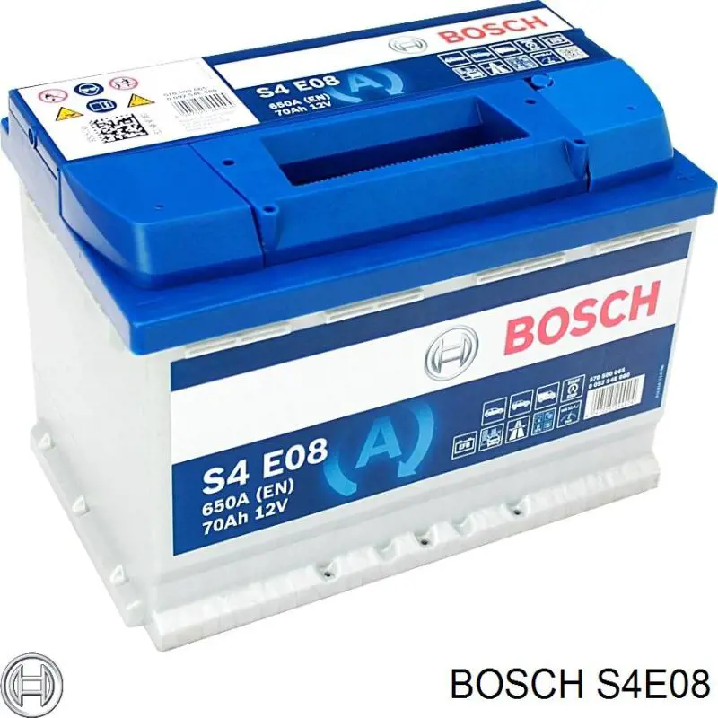 S4E08 Bosch Авто акумулятор